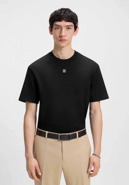 HUGO Κοντομάνικη T-shirt της σειράς Dalile - 50505201 002 Black