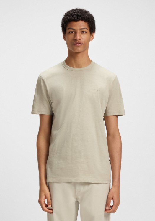 BOSS Κοντομάνικη Μπλούζα της σειράς Tegood - 50508243 271 Light Beige