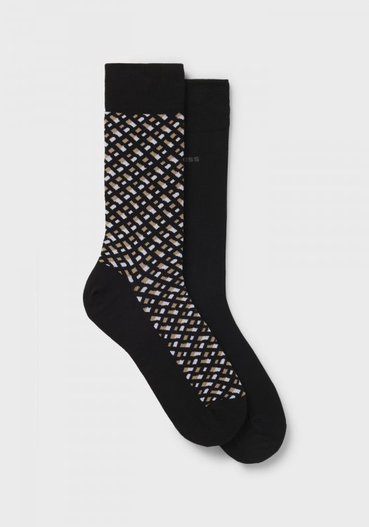 BOSS 2P Κάλτσες της σειράς Monogram - 50515141 001 Black