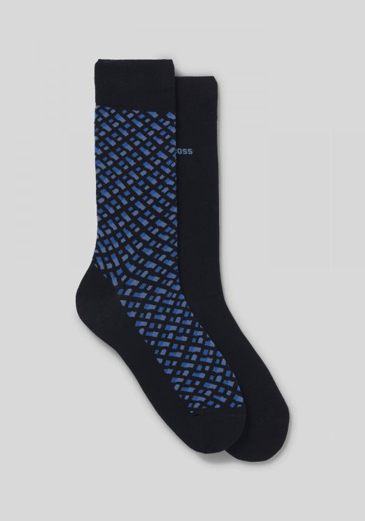 BOSS 2P Κάλτσες της σειράς Monogram - 50515141 402 Dark Blue