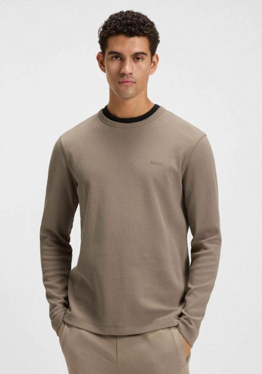 BOSS Jersey της σειράς Tempesto - 50520725 346 Open Green