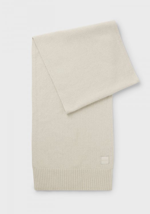 BOSS Κασκόλ της σειράς Akaio - 50522445 271 Light Beige