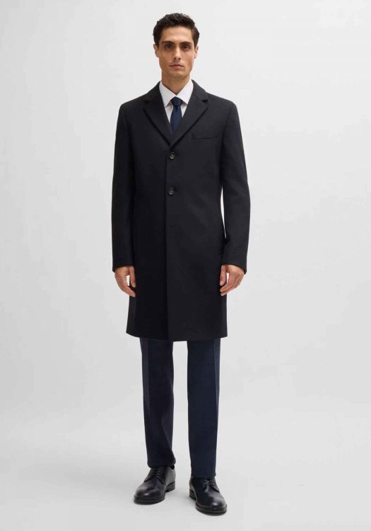 BOSS Παλτό της σειράς H-Hyde - 50525739 404 Dark Blue