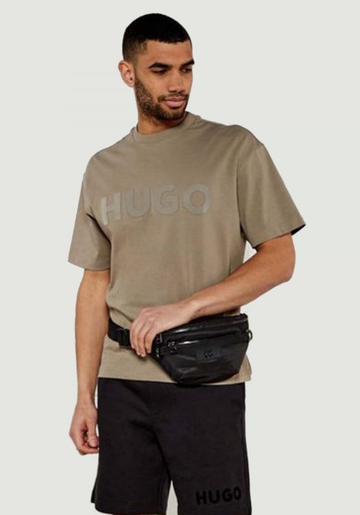 HUGO Κοντομάνικη T-shirt της σειράς Dinkee - 50525765 219 Brown
