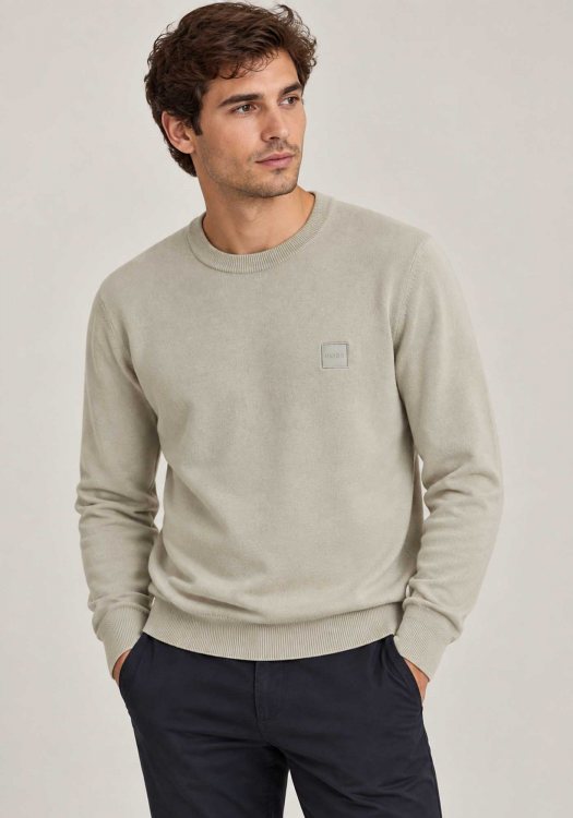 BOSS Φούτερ Kanovano S - 50527583 271 Light Beige