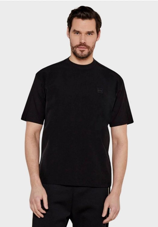 BOSS  Κοντομάνικη T-shirt της σειράς Te Nylonfront - 50531877 001 Black
