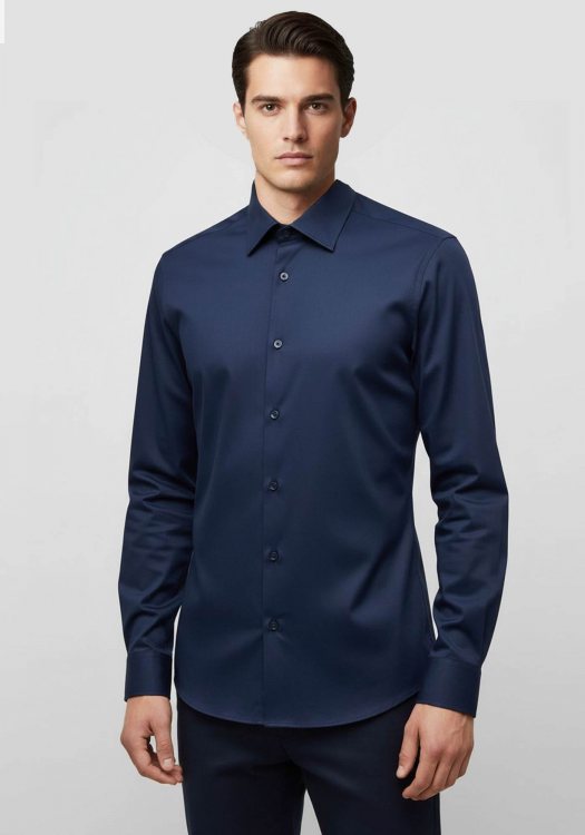BOSS Πουκάμισο της σειράς P JOE - 50532287 404 Dark Blue