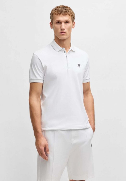 BOSS Polo Μπλούζα της σειράς Paddy - 50533273 100 White