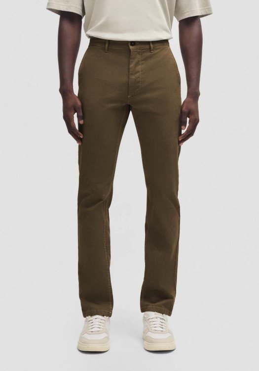 BOSS Υφασμάτινο Παντελόνι της σειράς Chino Slim - 50533903 368 Open Green