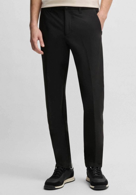 BOSS Υφασμάτινο Παντελόνι της σειράς Commuter - 50534303 001 Black