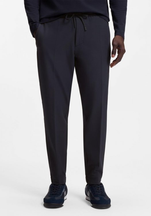 BOSS Υφασμάτινο Παντελόνι T Flex  - 50534313 402 Dark Blue