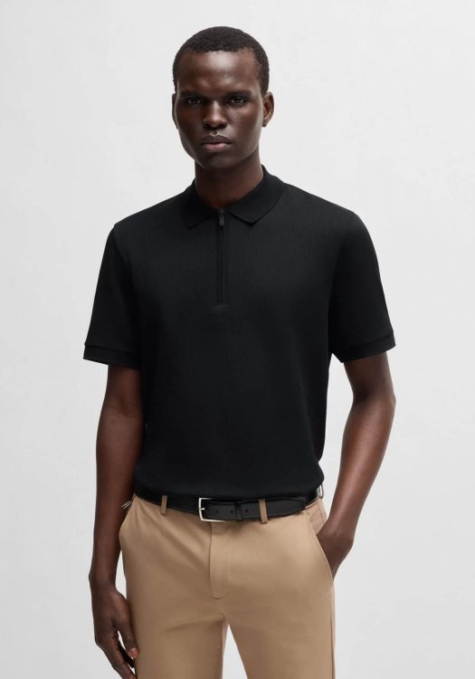 BOSS Polo της σειράς P Paras 25 - 50537494 001 Black