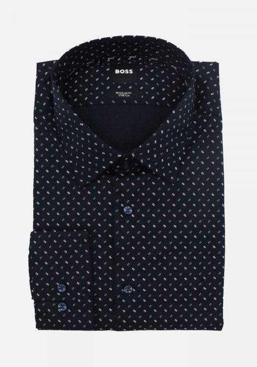 BOSS Πουκάμισο της σειράς JOE - 50538961 404 Dark Blue