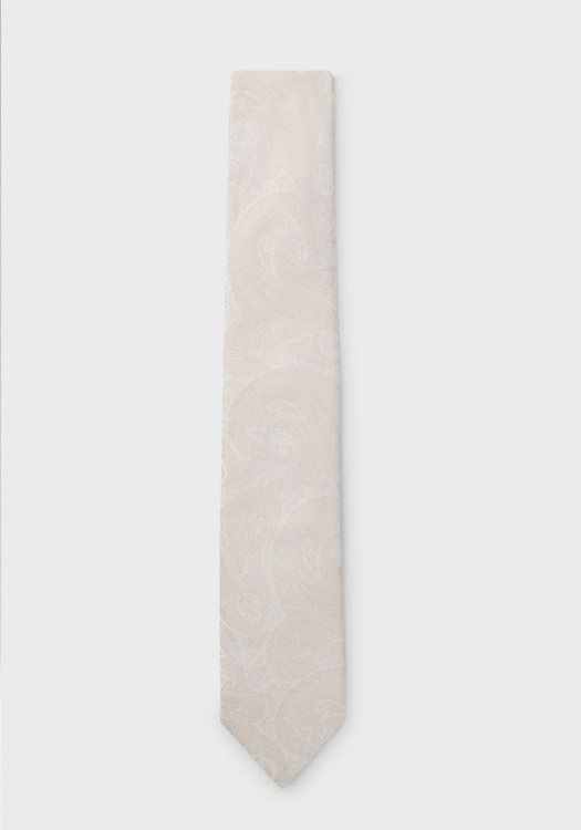 BOSS Γραβάτα με Μαντήλι της σειράς Tie - 50539006 131 Open White