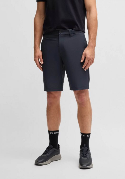 BOSS Υφασμάτινο Παντελόνι της σειράς Commuter - 50540337 402 Dark Blue