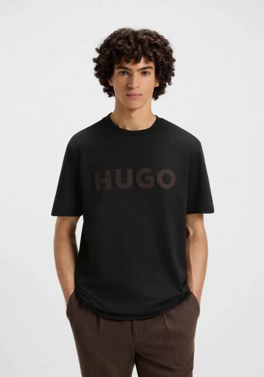 HUGO Κοντομάνικη T-shirt της σειράς Dulivio - 50542737 001 Black