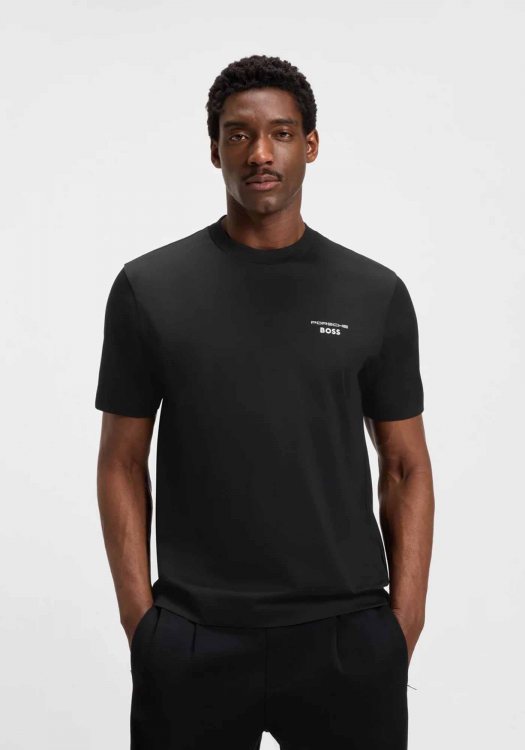 BOSS Κοντομάνικη Μπλούζα της σειράς C Thompson - 50543200 001 Black