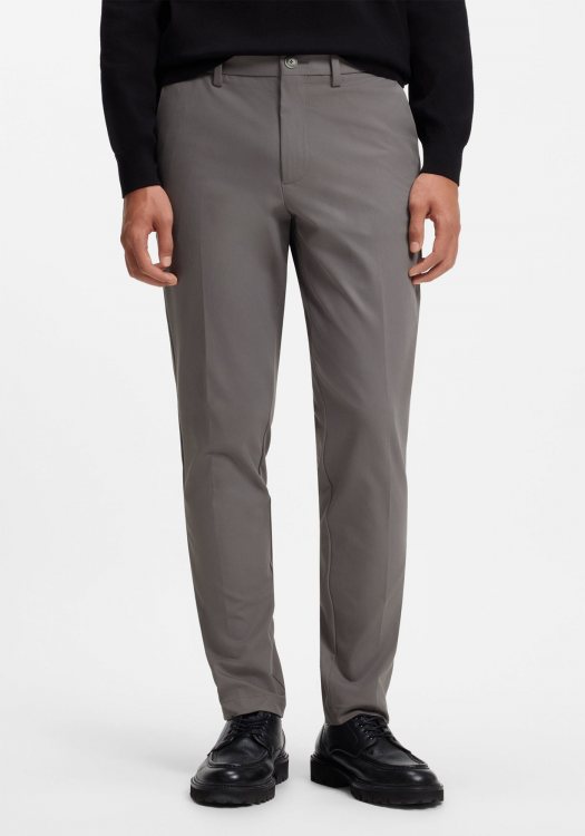 BOSS Υφασμάτινο Παντελόνι P Kaiton - 50543945 029 Dark Grey