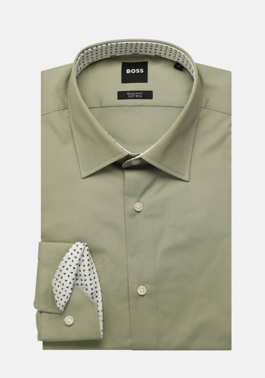 BOSS Πουκάμισο της σειράς H JOE - 50545075 337 Light Pastel Green