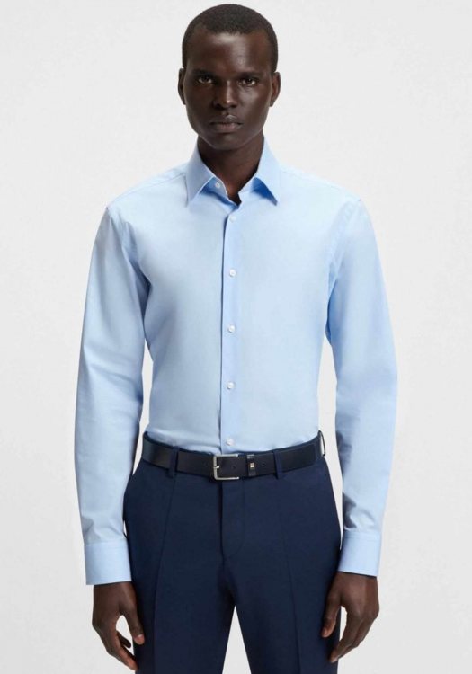 BOSS Πουκάμισο της σειράς H JOE - 50545075 452 Light Pastel Blue