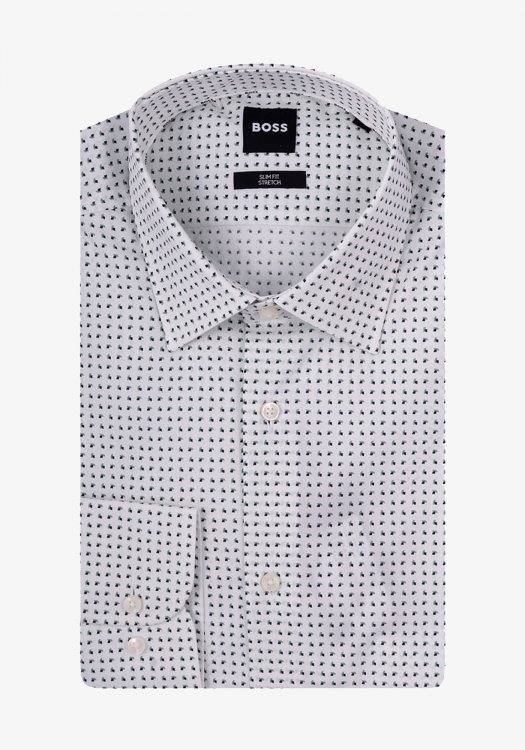 BOSS Πουκάμισο της σειράς H Hank - 50545099 337 Light Pastel Green