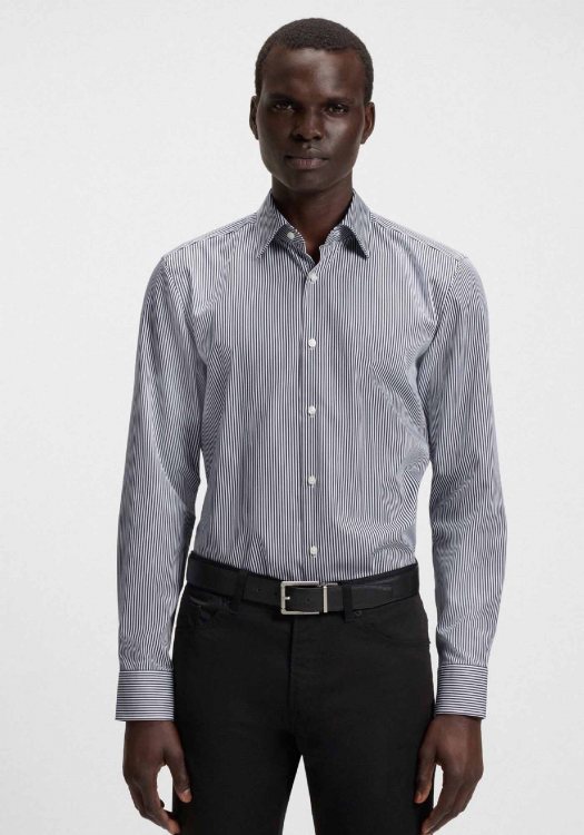 BOSS Πουκάμισο της σειράς H Hank - 50545123 404 Dark Blue