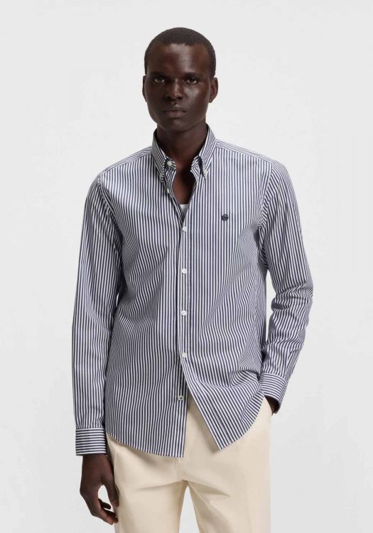 BOSS Πουκάμισο της σειράς H Roan - 50545235 404 Dark Blue
