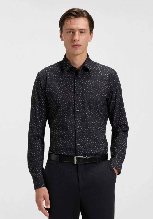 BOSS Πουκάμισο της σειράς HANK - 50545306 001 Black