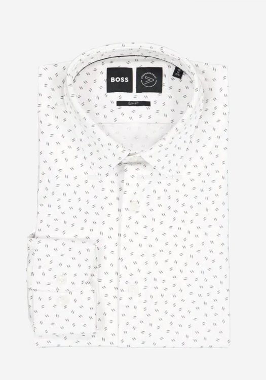 BOSS Πουκάμισο της σειράς HANK - 50545306 315 Medium Green