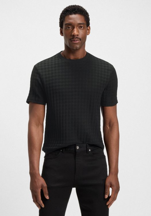 BOSS Κοντομάνικη T-shirt της σειράς C Thompson - 50545585 001 Black