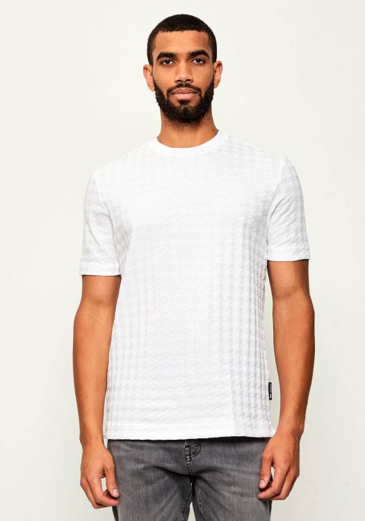 BOSS Κοντομάνικη T-shirt της σειράς C Thompson - 50545585 100 White