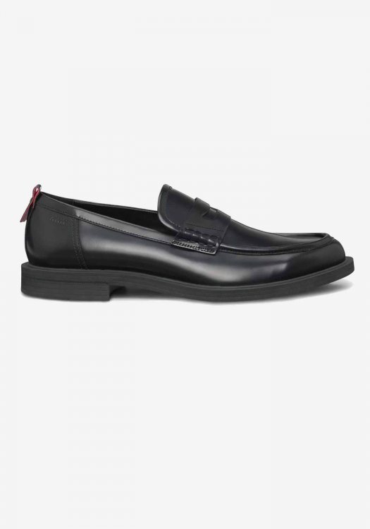 HUGO Δερμάτινα Loafers Παπούτσια της σειράς Varian - 50548591 001 Black