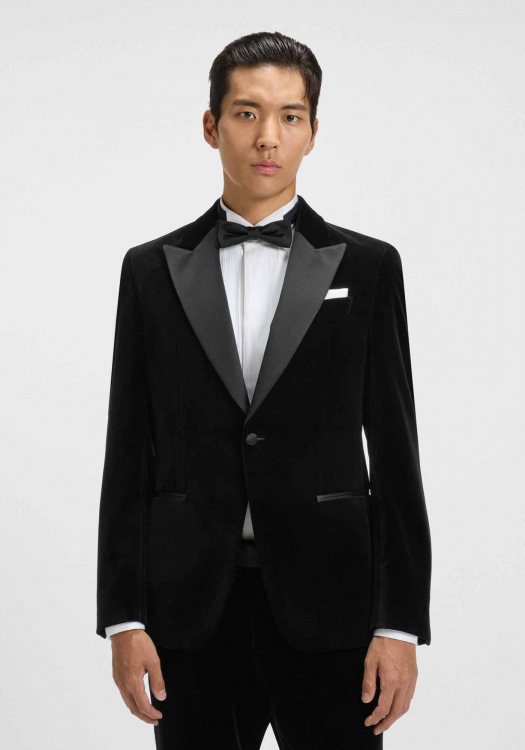 BOSS Velvet Σακάκι της σειράς Hutson Tux - 50551552 001 Black