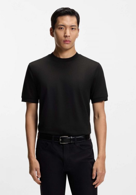BOSS Κοντομάνικη T-shirt της σειράς Thompson 70 - 50554626 001 Black