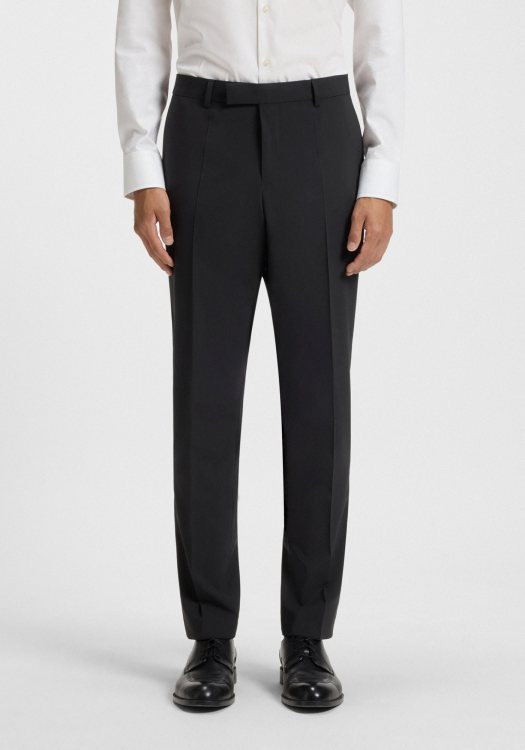 BOSS Υφασμάτινο Παντελόνι της σειράς Gio - 50555293 001 Black