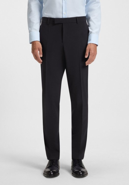 BOSS Υφασμάτινο Παντελόνι της σειράς Gio - 50555293 404 Dark Blue