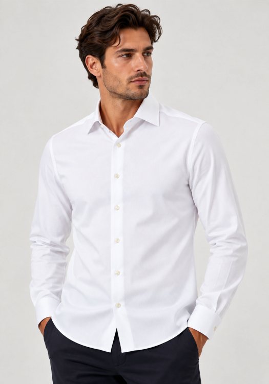 BOSS Πουκάμισο H JOE 214 - 50555711 100 White