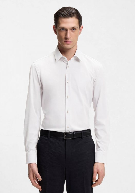 BOSS Πουκάμισο Hank - 50555747 100 White