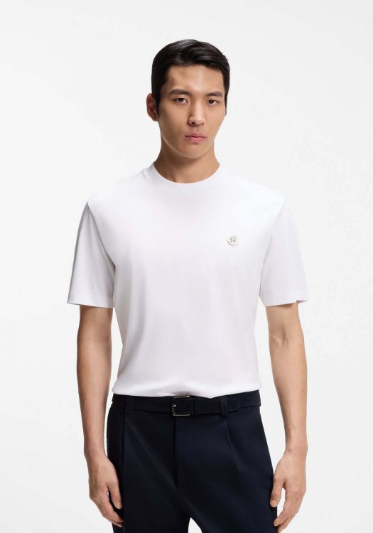 BOSS Κοντομάνικη T-shirt C Taut 01 - 50555844 100 White