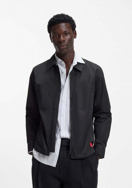 HUGO Overshirt της σειράς Evalom - 50556274 001 Black