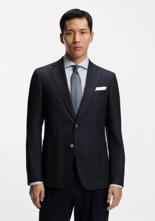 BOSS Σακάκι της σειράς Hutson - 50556824 404 Dark Blue