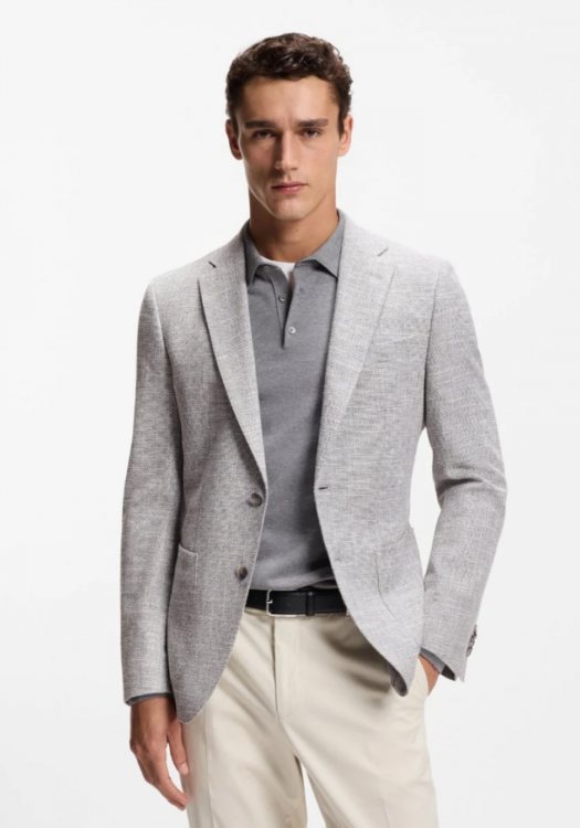 BOSS Σακάκι της σειράς Hutson - 50556910 041 Grey