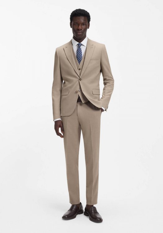 HUGO 3 Pieces Κοστούμι της σειράς Arti Hesten - 50557622 269 Beige