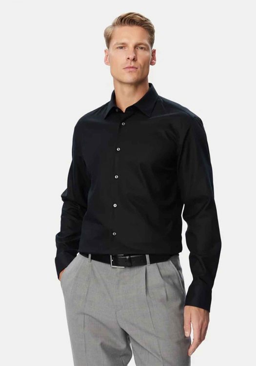 BOSS Πουκάμισο H HANK - 50560628 001 Black