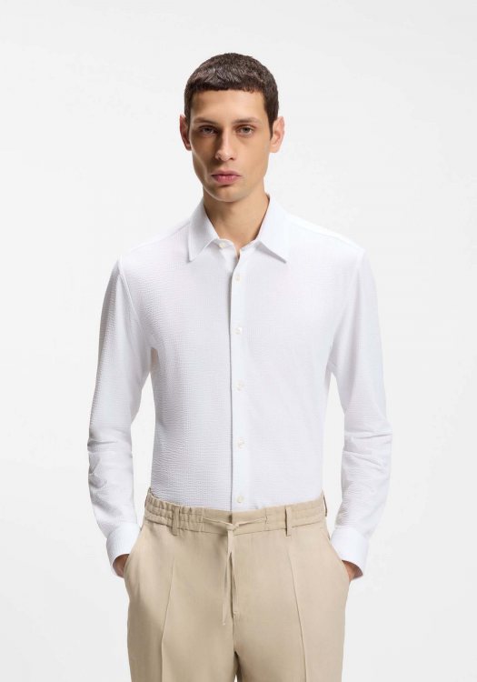 BOSS Πουκάμισο P Roan - 50560706 100 White