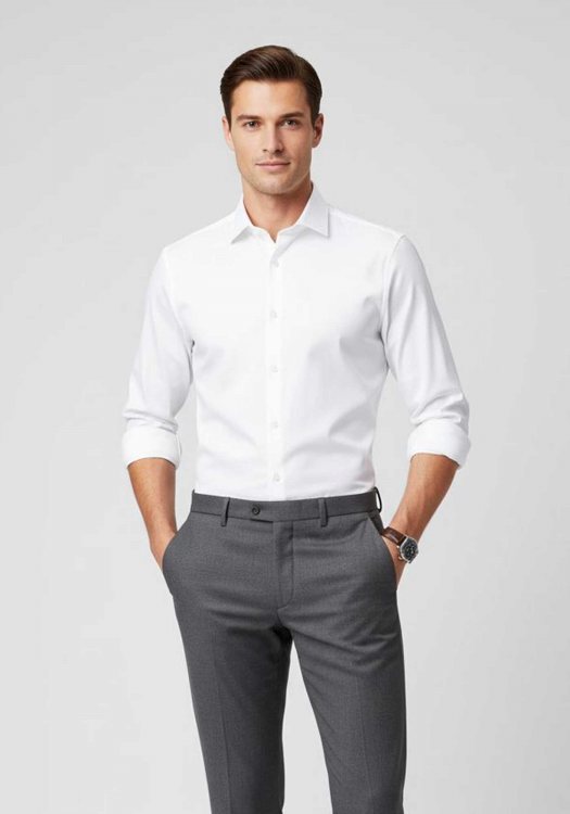 BOSS Πουκάμισο JOE - 50560745 100 White