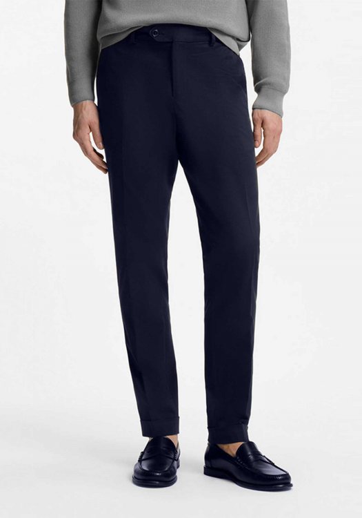 BOSS Παντελόνι Genius - 50561572 404 Blue