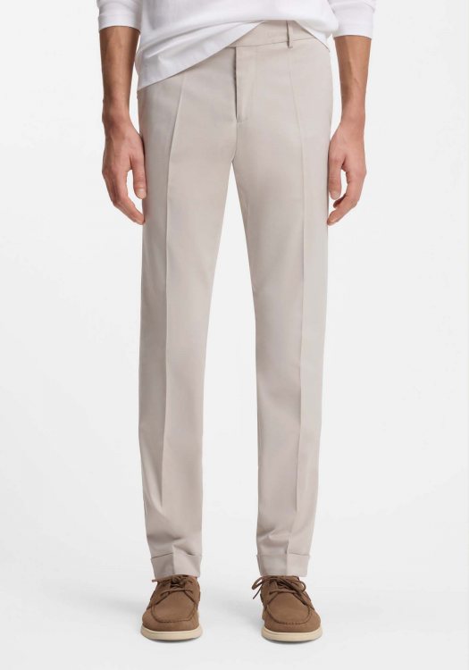 BOSS Παντελόνι Genius - 50561572 075 Light Grey