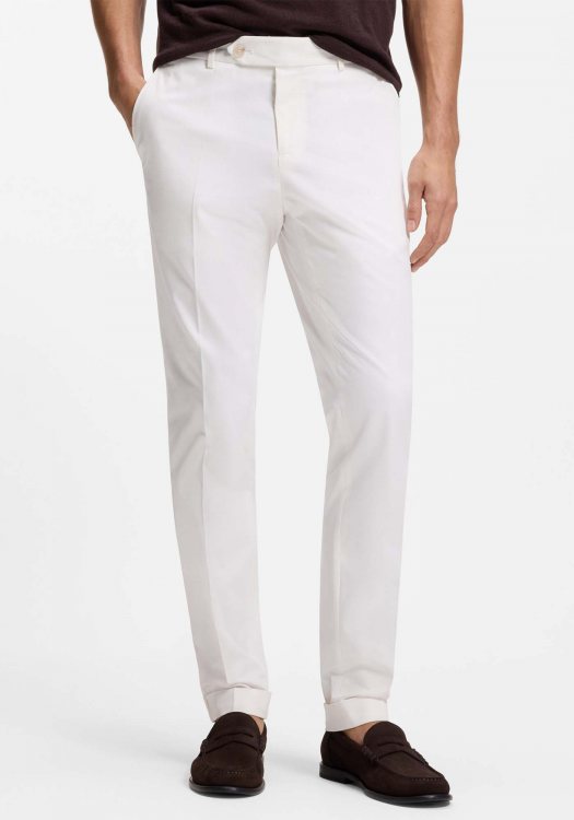 BOSS Παντελόνι Genius - 50561572 100 White