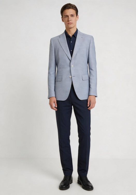 BOSS Σακάκι της σειράς H Hutson 262 - 50561860 467 Blue